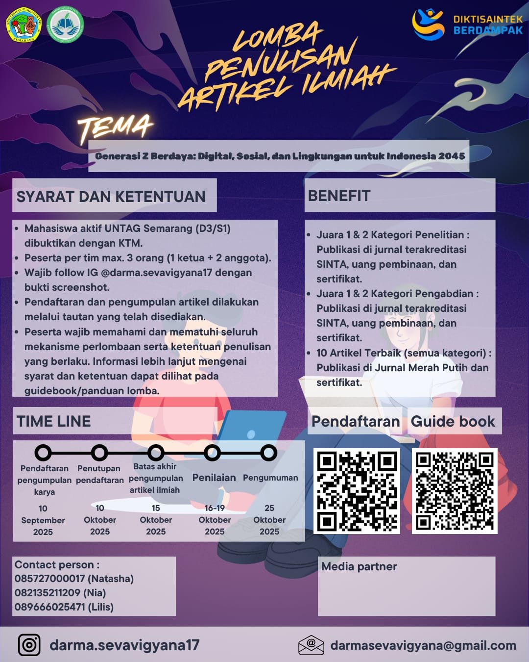 Lomba Penulisan Artikel Ilmiah UNTAG Semarang 2025